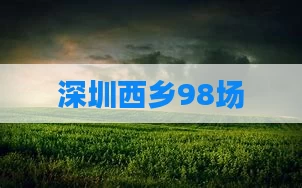 深圳西乡98场