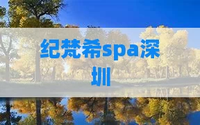 纪梵希spa深圳