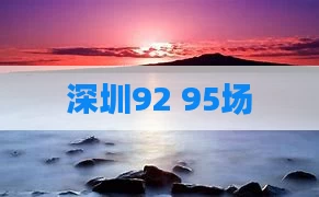 深圳92 95场