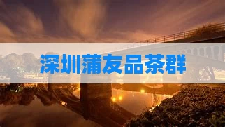 深圳蒲友品茶群