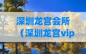 深圳龙宫会所（深圳龙宫vip会所）